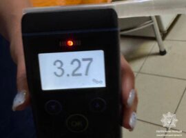 В Ужгороді патрульні зупинили водія з понад 3 проміле алкоголю