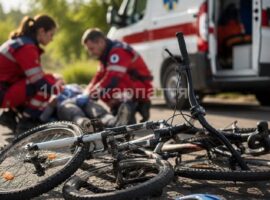 На Мукачівщині в ДТП за участю електровелосипеда травмувалися двоє дітей і чоловік