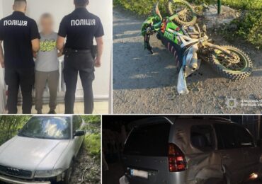 На Закарпатті за добу сталися три ДТП за участі малолітнього та неповнолітніх водіїв