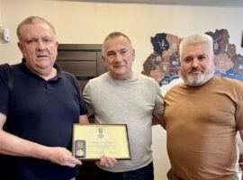 Ужгородського лікаря відзначили державною нагородою «За оборону України»