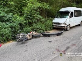 На Тячівщині двоє 17-річних потрапили в ДТП на мотоциклі