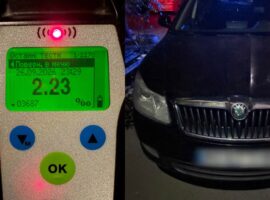 В Ужгороді водій Skoda сів за кермо з 2,23 проміле алкоголю
