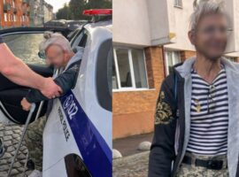 Мукачівські патрульні допомогли військовослужбовцю дістатися до лікаря